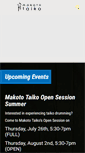 Mobile Screenshot of makototaiko.org